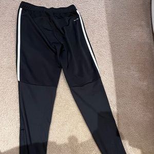 Youth Black Adidas Track Pants